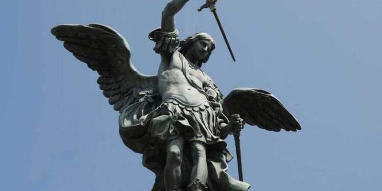 Archangel Michael statue may yet win the battle against the ACLU after an army of warriors rallies to its cause