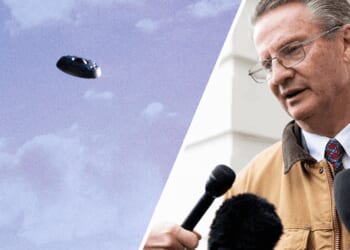 Burchett claims alien 'machinery' could destroy us in 'a blink of an eye'