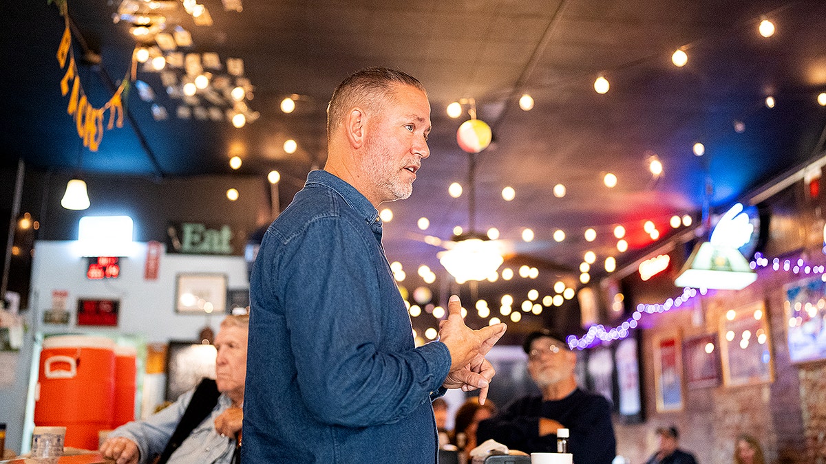 U.S. Senate candidate Dan Osborn