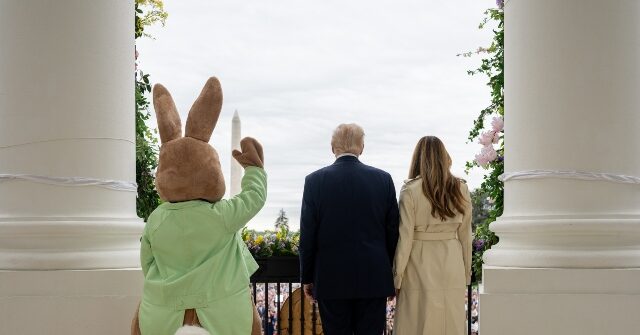 Donald and Melania Trump Host White House Easter Egg Roll