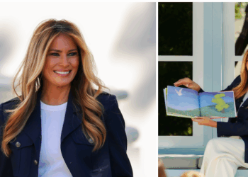 Melania Trump Hosts Annual Easter Egg Roll in Nautical Ralph Lauren