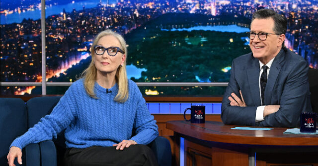 Meryl Streep Goes on Fake News Tirade Against Voter ID, Save America Act on Colbert
