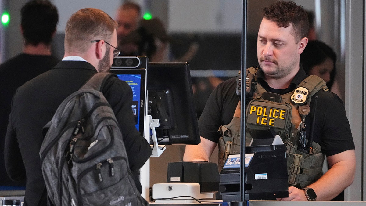 ICE officer working at TSA checkpoint at Pittsburgh International Airport