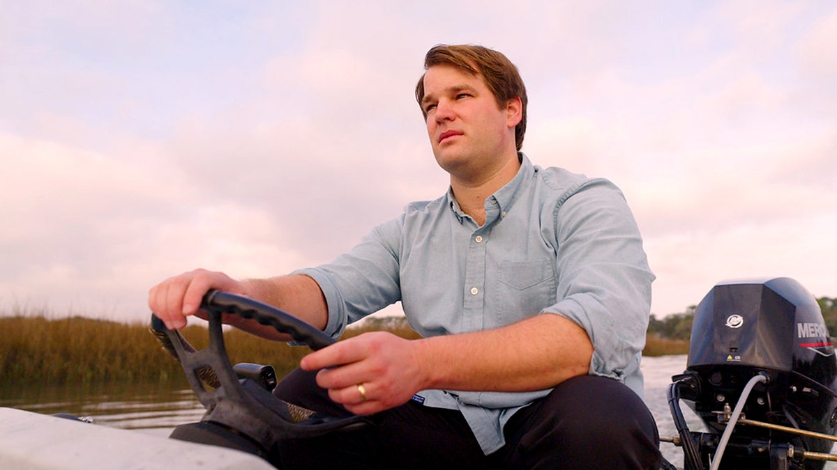 Jim Kingston (GA-01) driving a boat