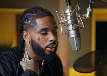 Rapper Pooh Shiesty, Wearing an Ankle Monitor & Accompanied by His Father, Held Music Exec at Gunpoint in Studio, Demanding Contract Release