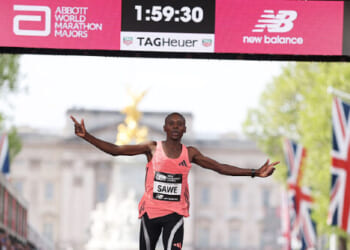 Sabastian Sawe Becomes First Man to Finish Marathon in Under 2 Hours