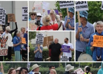 San Antonio Socialists Mobilize Seniors to Protest Future ICE Facility