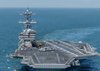 Three U.S. Carrier Groups, Two Marine Assault Ships, and Ten Destroyers Blockade Iran