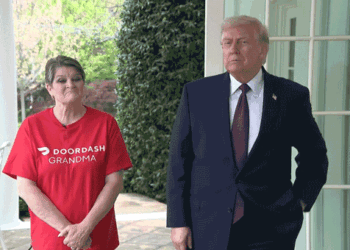 Trump gets McDonald's DoorDash delivery at Oval Office on Tax Day