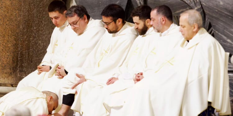 Pope Leo XIV: ‘Kneel down as brothers and sisters alongside the oppressed’